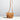 light tan leather crossbody bag purse made. by hand in portland maine