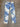 Denim Pants - Stone Wash Blue & Bleach