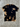 T-Shirt - Black & Bleach