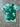 T-Shirt - Green & Bleach White Logo