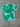 T-Shirt - Green & Bleach White Logo
