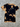 T-Shirt - Black & Bleach
